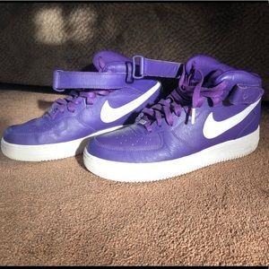 Men’s Purple Nike Air Force 1